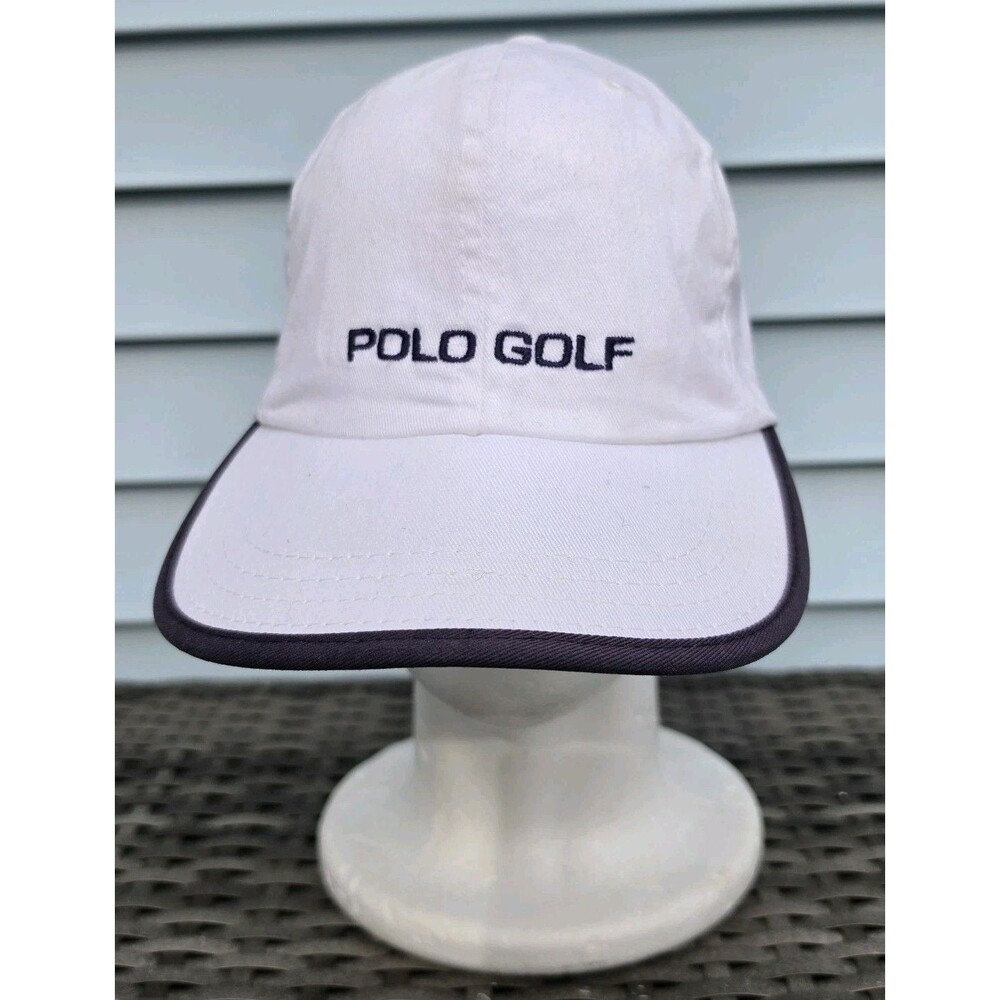 Polo Golf by Ralph Lauren 100% Cotton Hat, Made In USA Rare Vintage